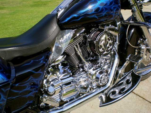 Air Cleaner for Harley Davidson: Ace’s Wild Edition - Precision Billet