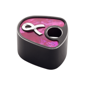 Ignition Switch Cover for Harley Davidson: Breast Cancer Awareness Edition Pink Mother-of-Pearl