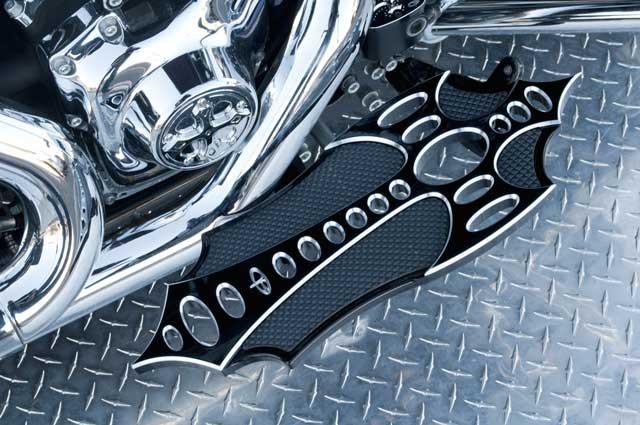 Floorboards for Harley Davidson: Bad Axe Edition - Precision Billet