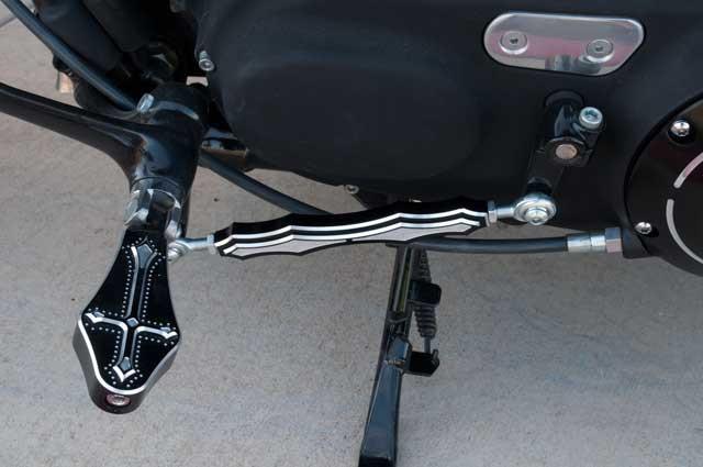 Shift Linkage for Harley Davidson Sportster: Darkside Edition - Precision Billet