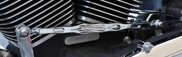 Shift Linkage for Harley Davidson: Fleur Edition - Precision Billet
