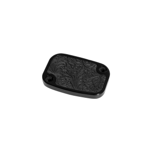 Upper Master Cylinder Cover for Harley Davidson: Exotic Edition Filigree Leather