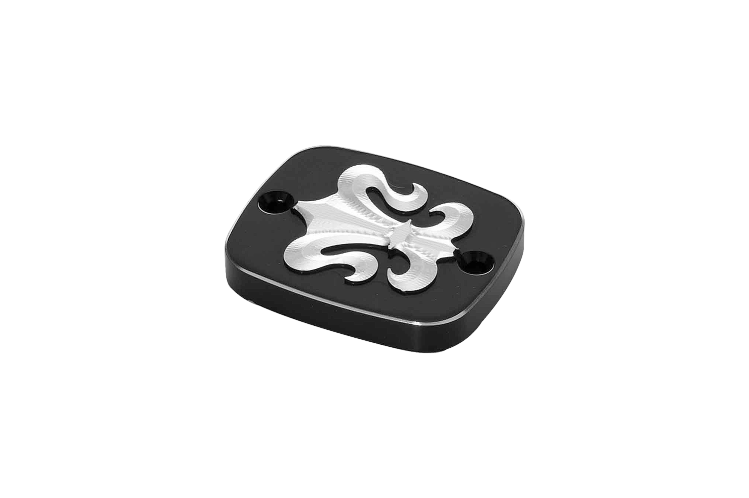 Upper Master Cylinder Cover for Harley Davidson Dyna and Softail: Fleur Edition