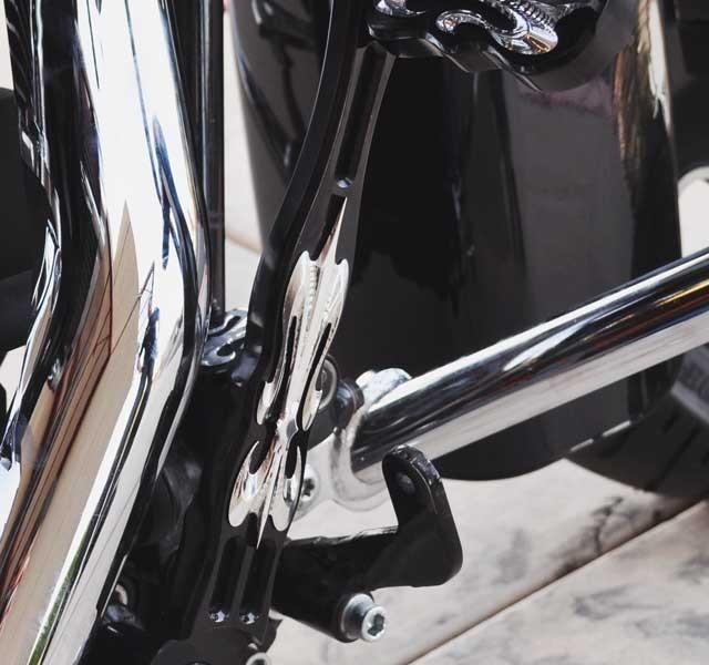 Brake Lever for Harley Davidson: Fleur Edition - Precision Billet