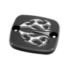Upper Master Cylinder Cover for Harley Davidson Dyna and Softtail: Ace's Wild Edition