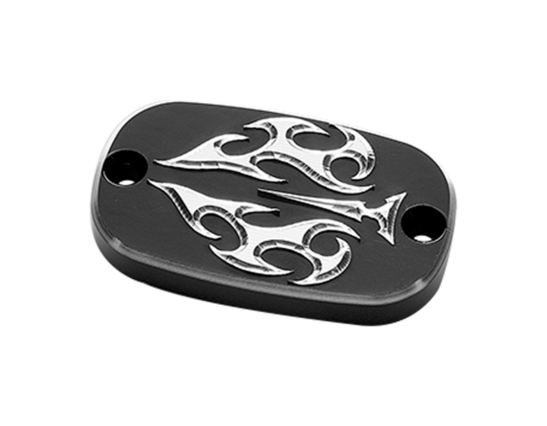Rear Master Cylinder Cover for Harley Davidson Dyna and Softtail: Ace's Wild Edition